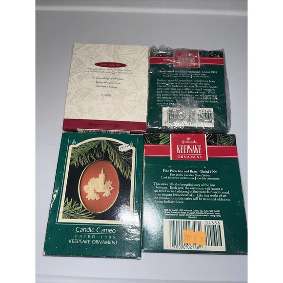 Lot of 4 Hallmark Keepsake Ornaments NIB 4B - Picture 2 of 10